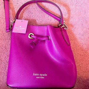 Brand New Kate Spade Small Bucket Bag!